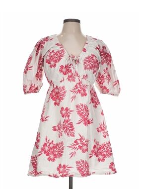 Sim & Sam Tropical Summer Dress - 100% Cotton - Size S - NWT